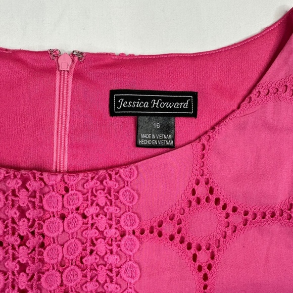 Jessica Howard‎ Pink Dress Size 16 - Picture 4 of 4